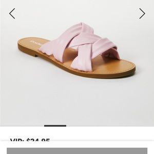 NWT Shoe Dazzle Pink Sandals